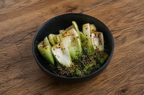 Grilled Pak Choi