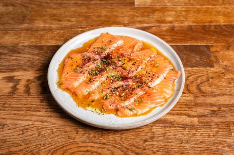 Salmon Carpaccio