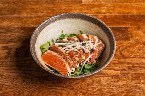 Salmon Tataki